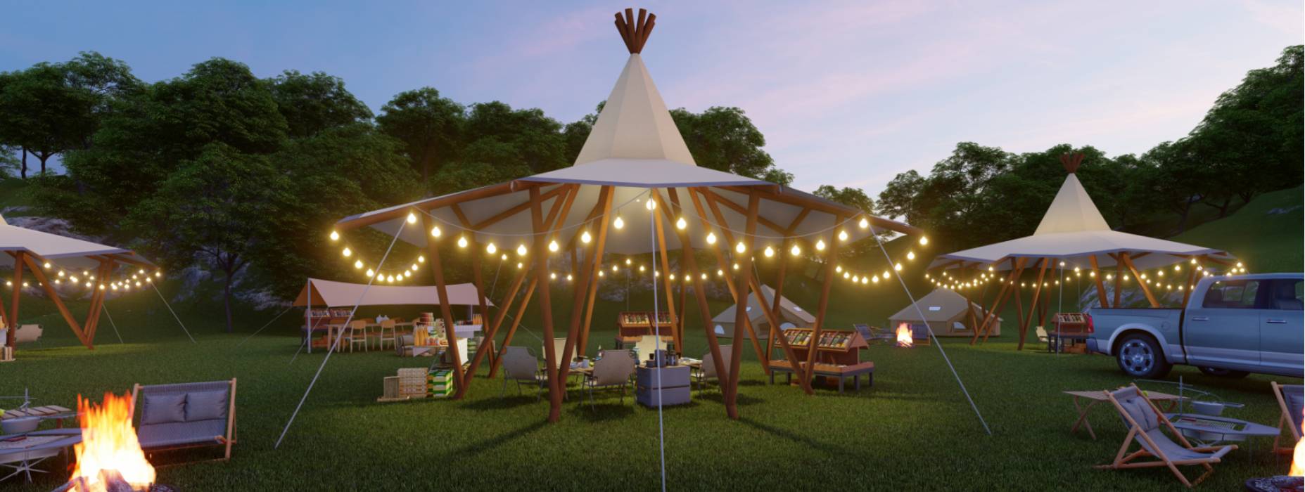 鹿寨县露营帐篷酒店厂家